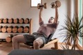 Ławka do wyciskania NOHRD Bench Press Oak Dąb Skóra