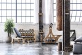 Ławka do wyciskania NOHRD Bench Press Oak Dąb Skóra