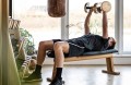 Ławka do wyciskania NOHRD Bench Press Oak Dąb Skóra