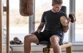 Ławka do wyciskania NOHRD Bench Press Oak Dąb Skóra