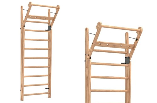 Drabinka gimnastyczna NOHRD WallBars 10 Natural Jesion