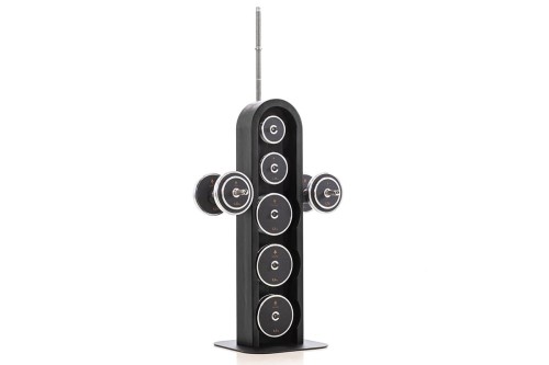 Zestaw obciążeń ze stojakiem NOHRD WeightPlate Tower Shadow Jesion