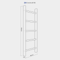 Drabinka Gimnastyczna / Rehabilitacyjna SW 150 (40x150 cm)