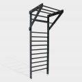 Drabinka Gimnastyczna / Rehabilitacyjna z Uchwytem SW Classic U 225 czarna (80x225 cm)