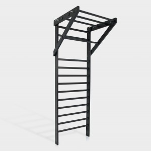Drabinka Gimnastyczna / Rehabilitacyjna z Uchwytem SW Classic U 225 czarna (80x225 cm)